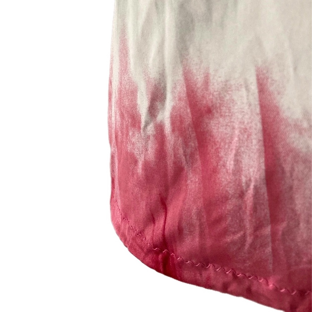 Vintage QUBA silky stretch tie dye top low back - Picture 10 of 11